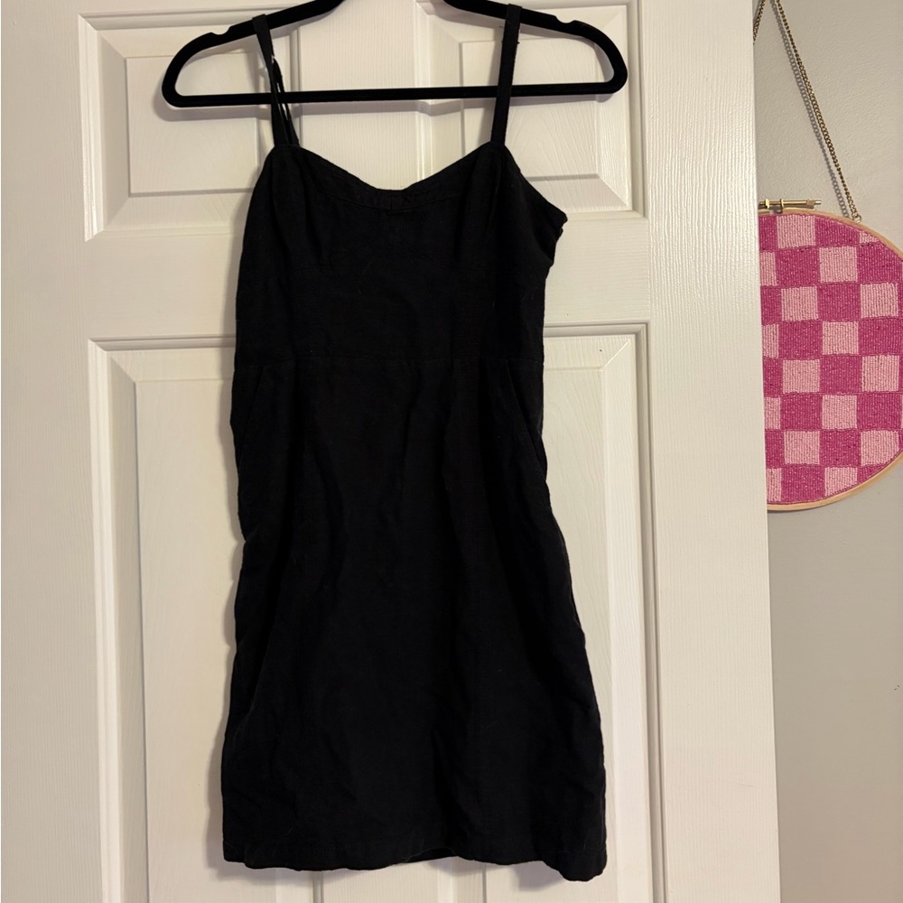 Urban Outfitters Black Textured Dress